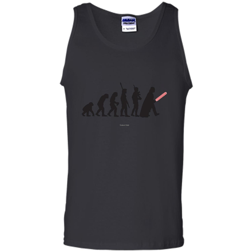 Movies Lover T-shirt Human Evolution Black