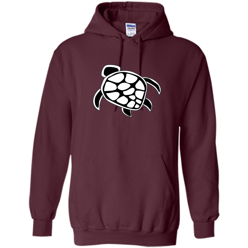 Save the Sea Turtles T-shirt Maroon