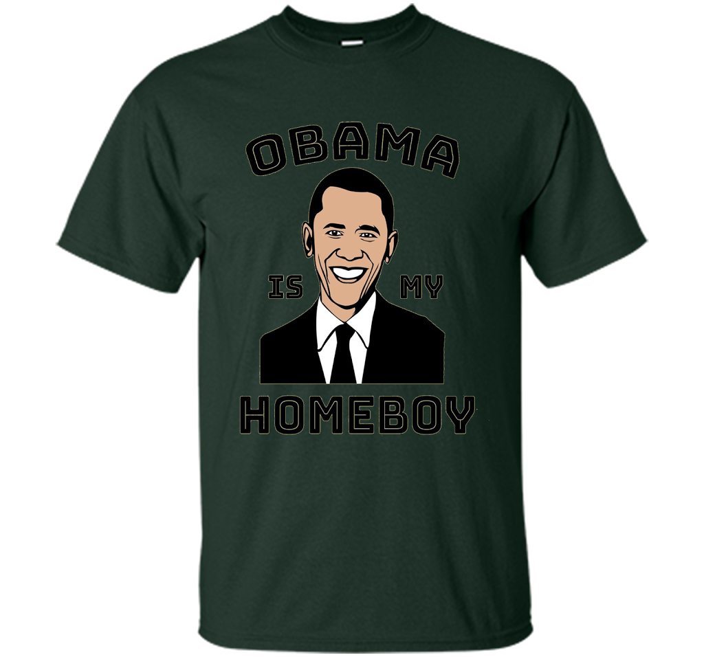 Funny Saying Barack Obama T-Shirt President Shirt cool shirt Forest Green