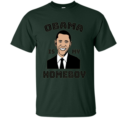 Funny Saying Barack Obama T-Shirt President Shirt cool shirt Forest Green