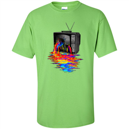 Pixel Overload T-shirt Lime
