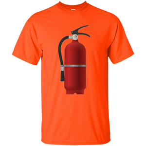 Fire Extinguisher T-shirt Emergency Fire Protection