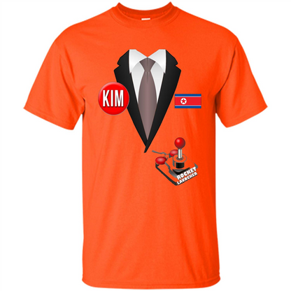 North Korea Halloween T-Shirt Rocket Launcher Orange