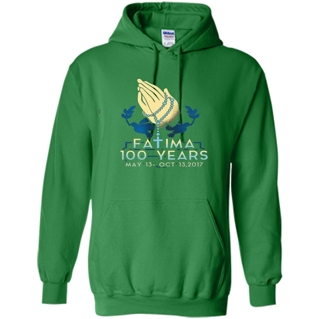 Fatima 100 Years T-shirt Irish Green