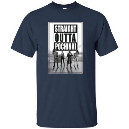 Straight Outta Pochinki T-shirt Navy