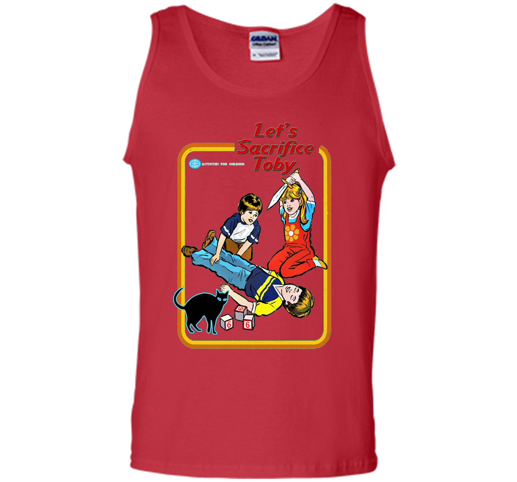 Let's Sacrifice Toby T-shirt Red