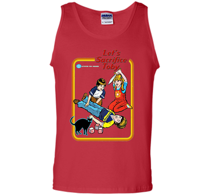 Let's Sacrifice Toby T-shirt Red