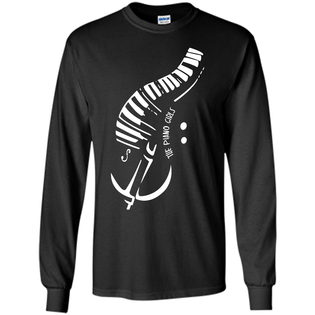 Pianist T-shirt The Piano Girls T-shirt Black