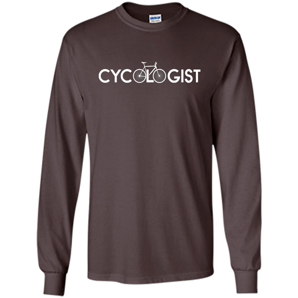 Cycologist T-shirt Cool Gift Shirt For Biker Dark Chocolate
