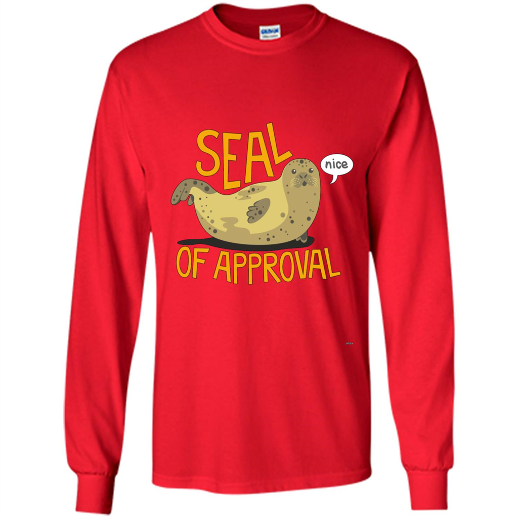 Seal Of Approval T-shirt Red