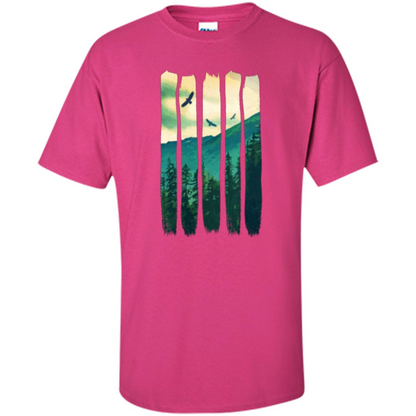Vintage Mountain T-shirt Heliconia