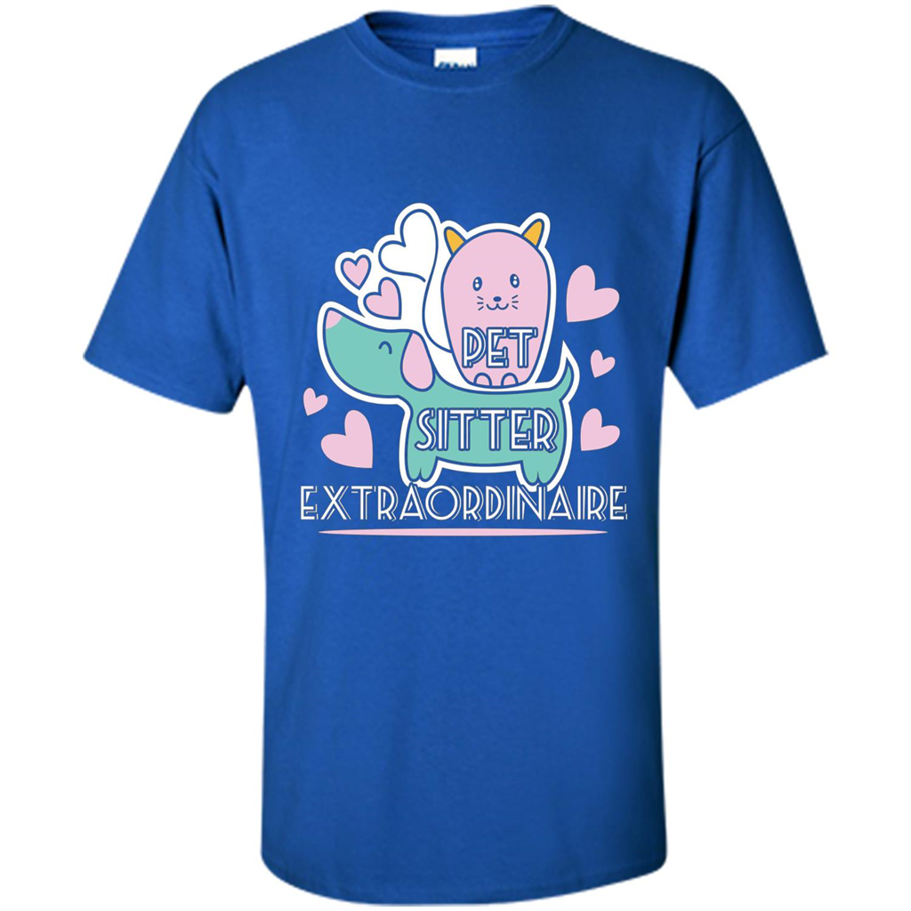 Love Pet T-shirt Pet Sitter Extraordinaire Royal