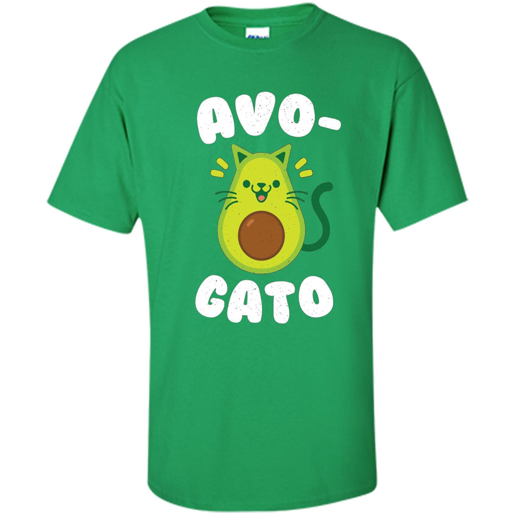 Avogato - Avocado Cat - Funny Avocado T-shirt Irish Green