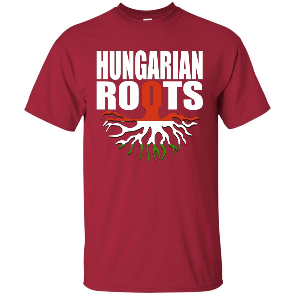 Hungarian Roots T-shirt Cardinal