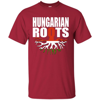 Hungarian Roots T-shirt Cardinal