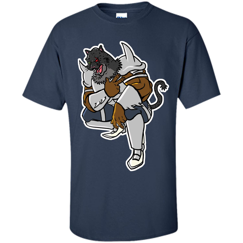 Black King T-Shirt Navy