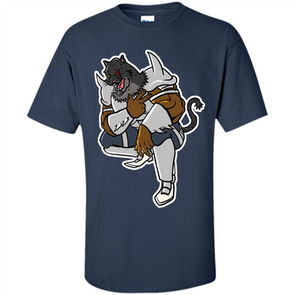 Black King T-Shirt Navy