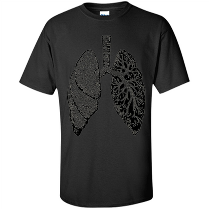 Lungs T-shirt Black