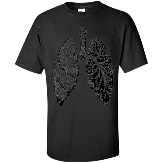 Lungs T-shirt Black