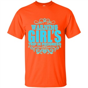 Warning Girl's Trip In Progress T-shirt