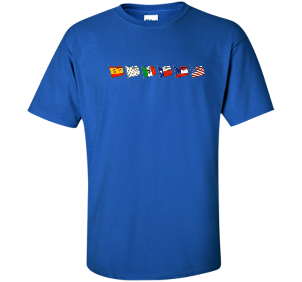 Six Flags Over Texas T-shirt Royal