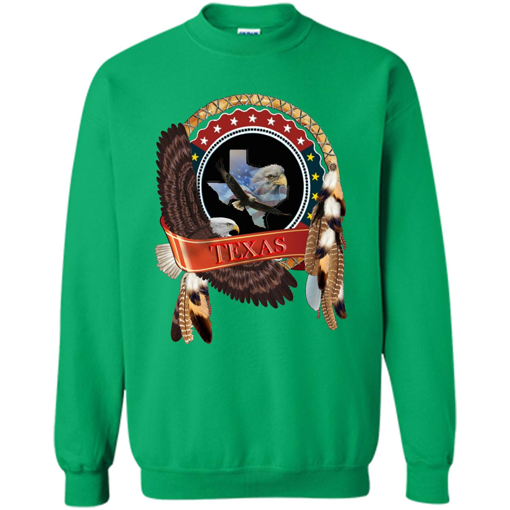 Dream Catcher Texas Art T-shirt Irish Green