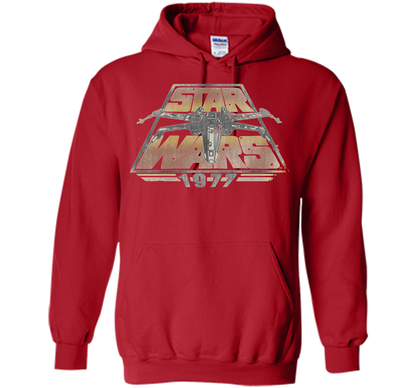 Star Wars 1977 Time Warp Graphic T-Shirt cool shirt Red