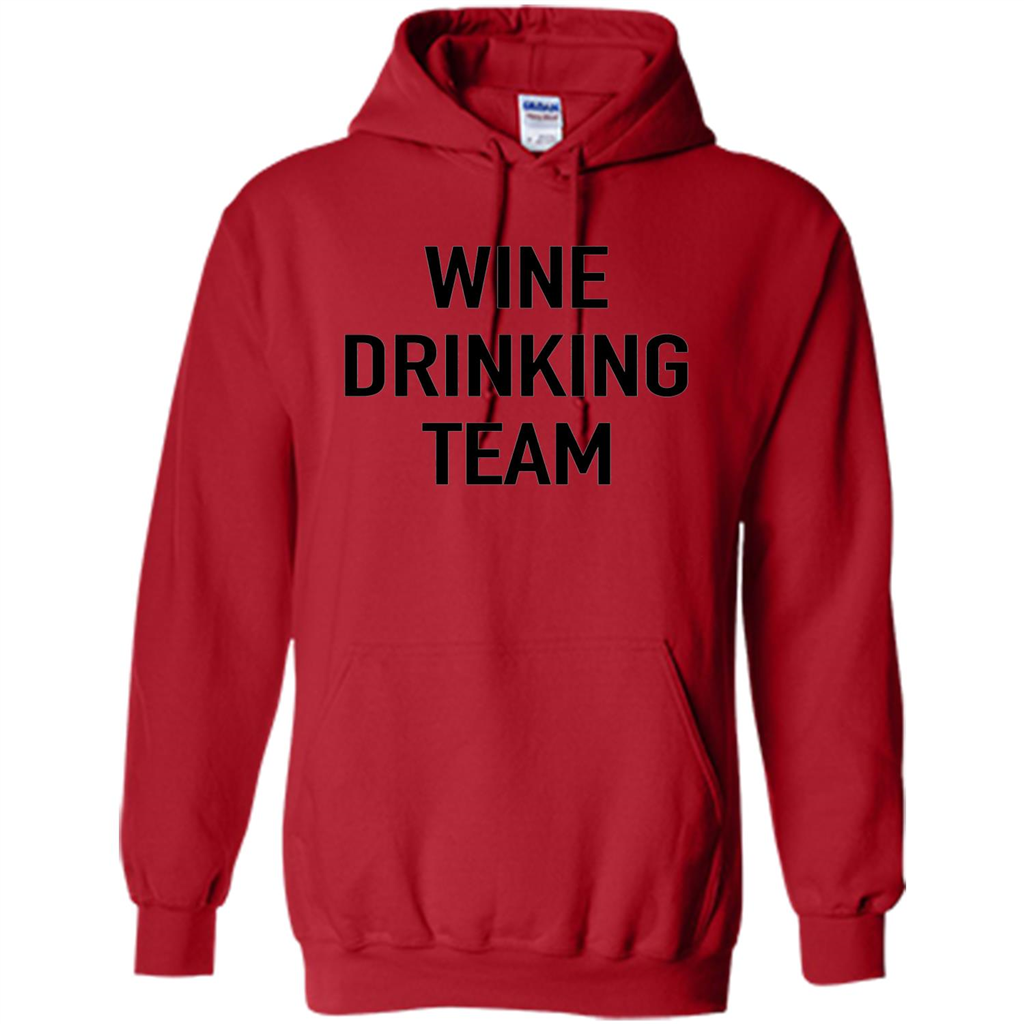 Drinking T-shirt Wine Drinking Team Red