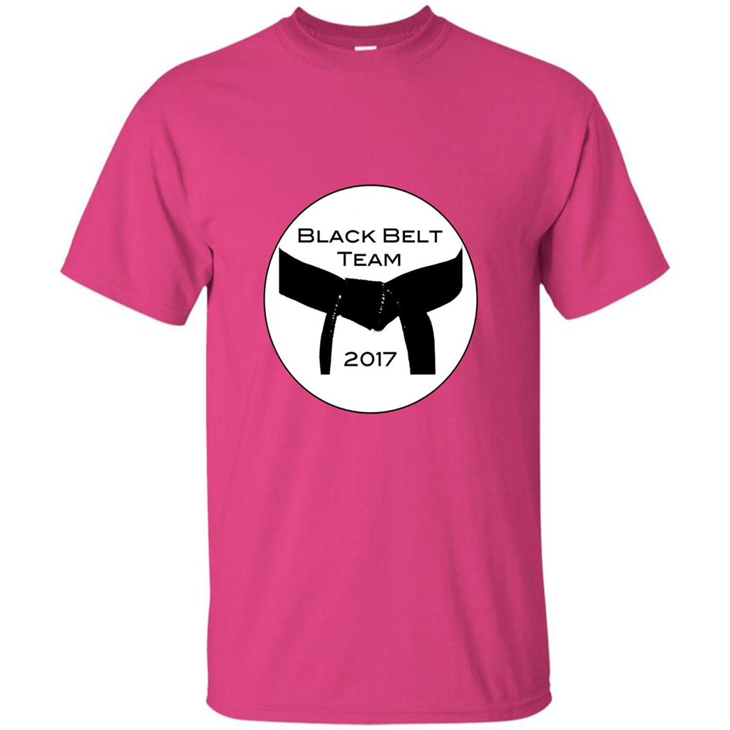 Black Belt Team 2017 T-shirt Heliconia