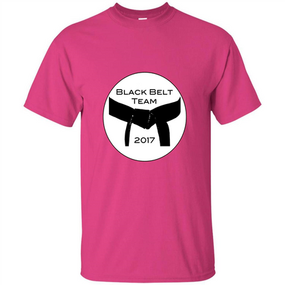 Black Belt Team 2017 T-shirt Heliconia