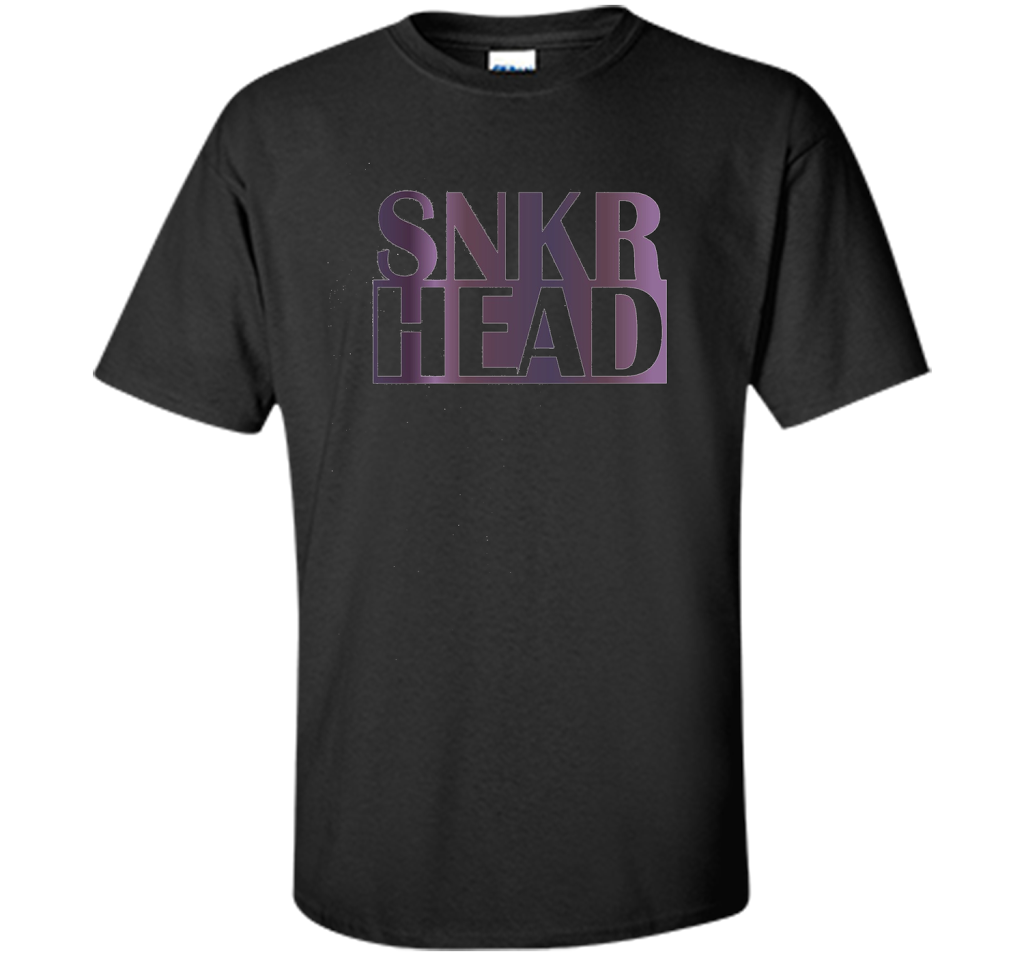 Sneaker Head Eggplant Foams T-shirt Black