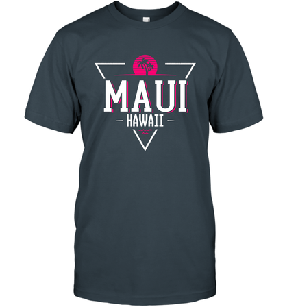 Maui Hawaii Summer Shirt T-Shirt T-Shirt Charcoal