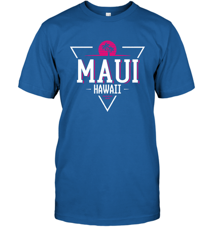 Maui Hawaii Summer Shirt T-Shirt T-Shirt Royal