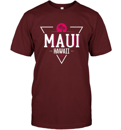 Maui Hawaii Summer Shirt T-Shirt T-Shirt Cardinal