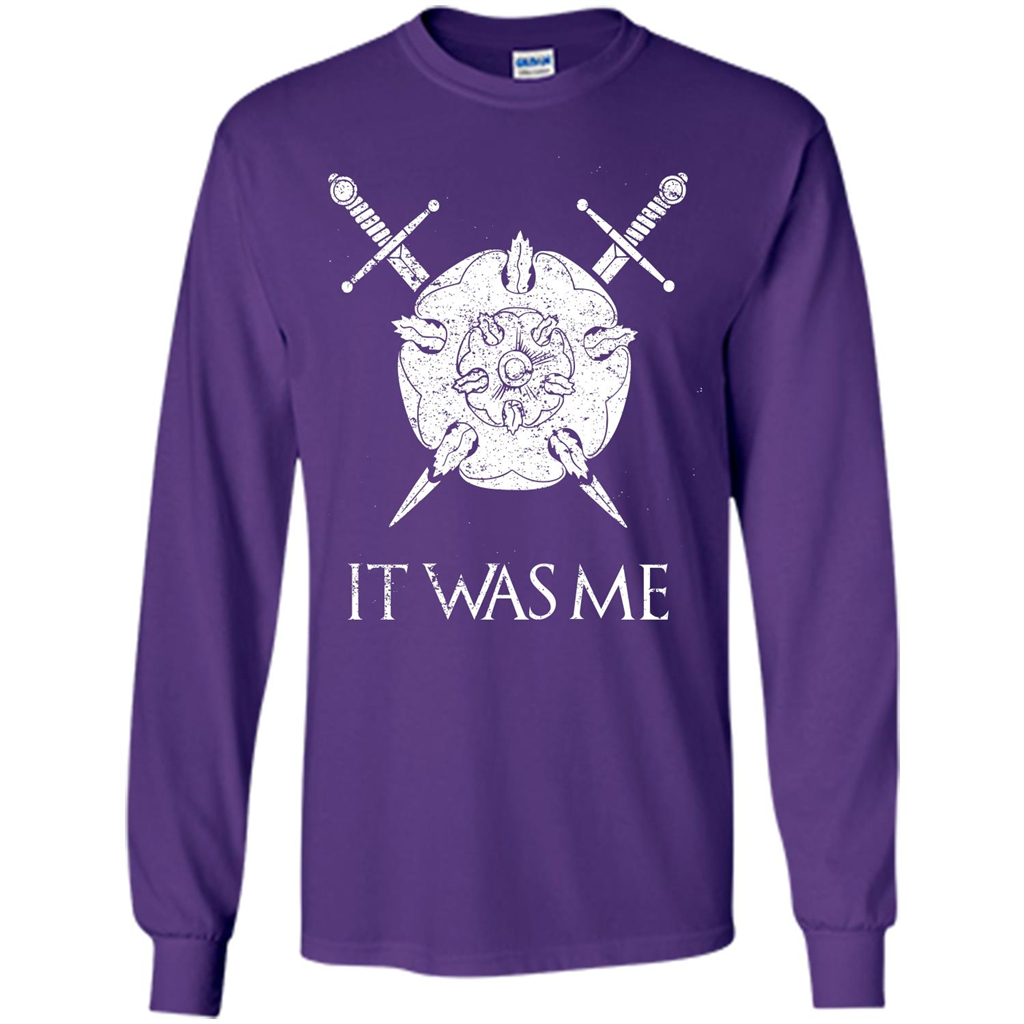 Film Lover T-shirt It Was Me T-shirt Purple