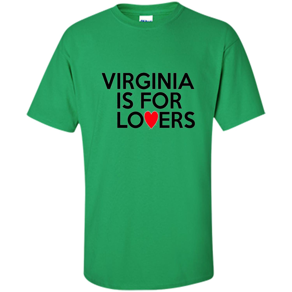 Virginia Is For The Lovers T-shirt Irish Green