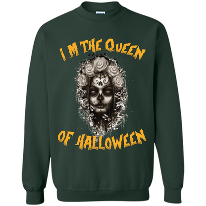 I’m The Queen Of Halloween T-shirt Forest Green