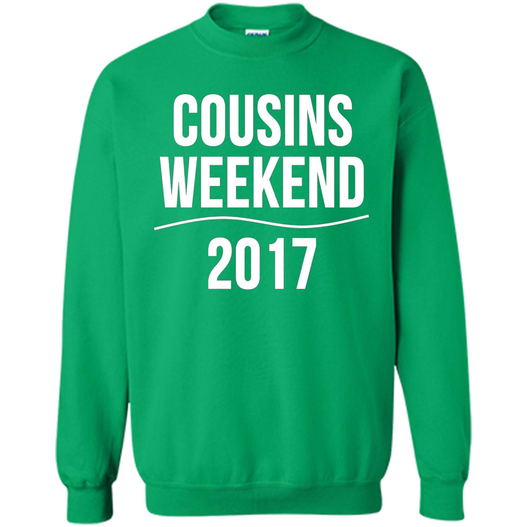 Family T-shirt Cousins Weekend 2017 Irish Green