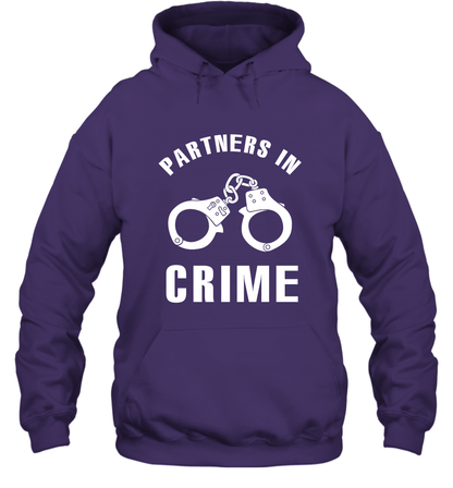 Partners In Crime Shirt Hoodie Hoodie Purple