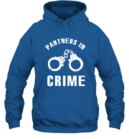 Partners In Crime Shirt Hoodie Hoodie Royal