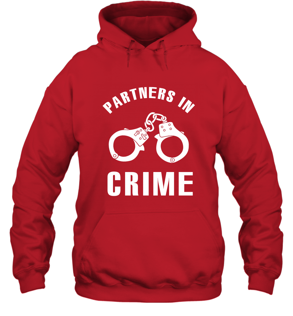 Partners In Crime Shirt Hoodie Hoodie Red