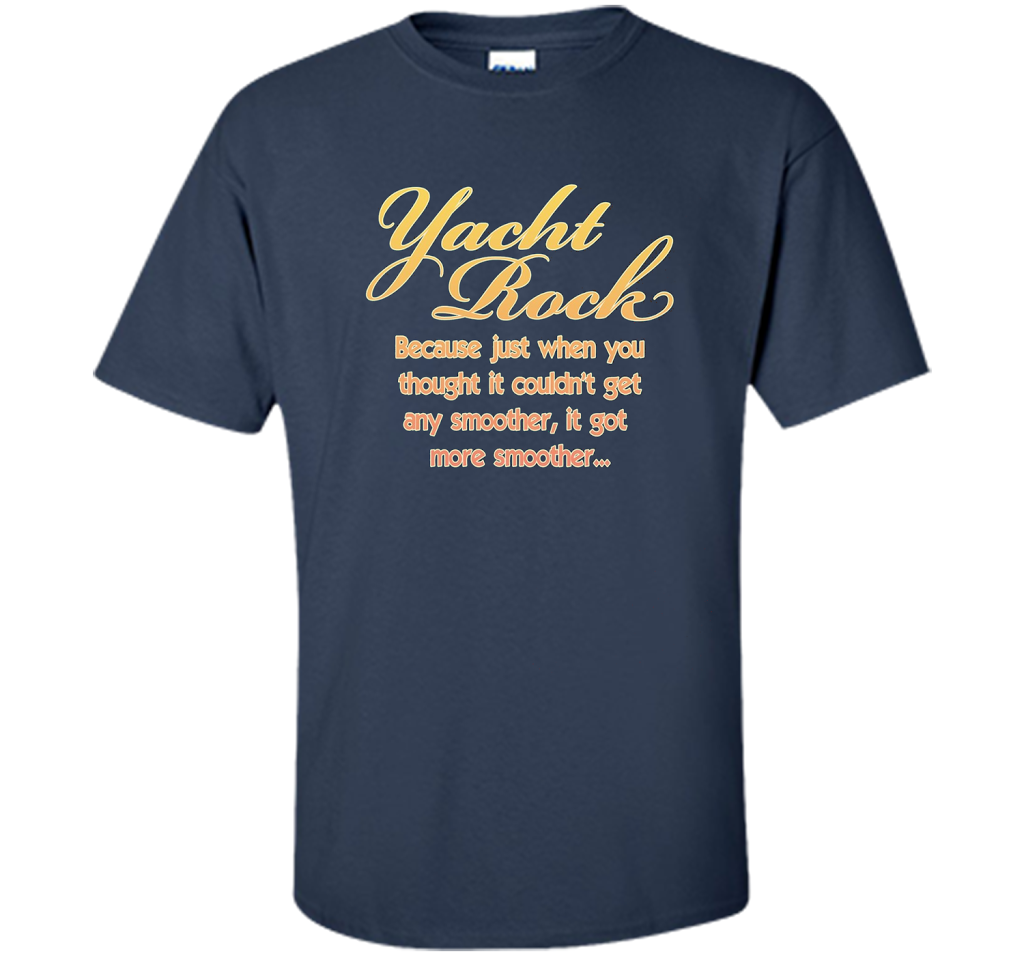 Yacht Rock Music T-Shirt Navy