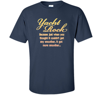 Yacht Rock Music T-Shirt Navy