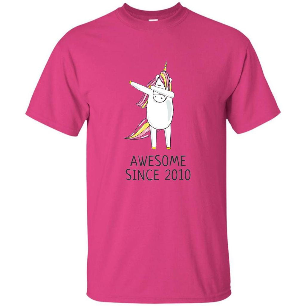 Awesome Since 2010 T-shirt Born In 2010 Heliconia