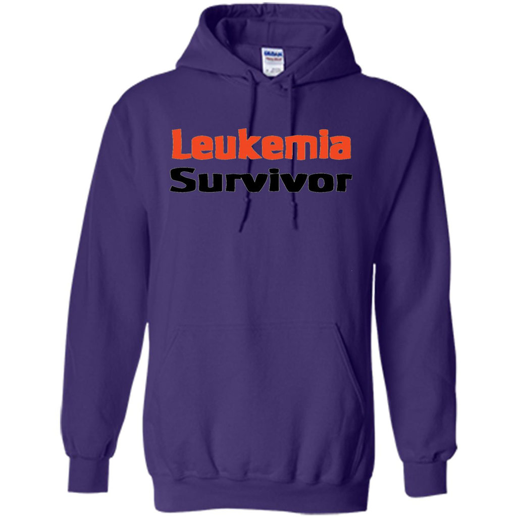 Leukemia Survivor Tshirt Purple