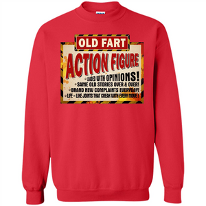 Old Fart Action Figure - Funny Birthday T-Shirt