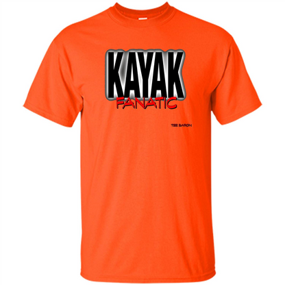Kayak Fanatic T-Shirt Orange