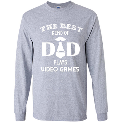 The best kind of dad plays video games Sport Grey