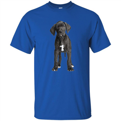 Great Dane Puppy T-shirt Royal