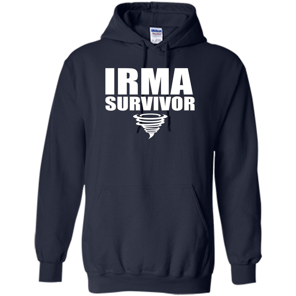 Hurricane Irma Survivor T-shirt Navy